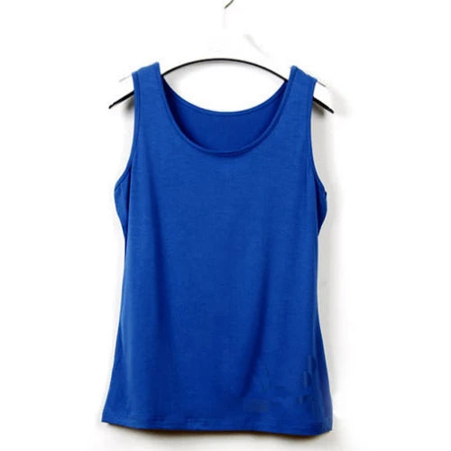 Newest Summer Women Big Yards Colorful Bottoming Shirt Sleeveless U-Shape Vest Loose Plus Size 6XL Solid Casual Womens Tank Tops
