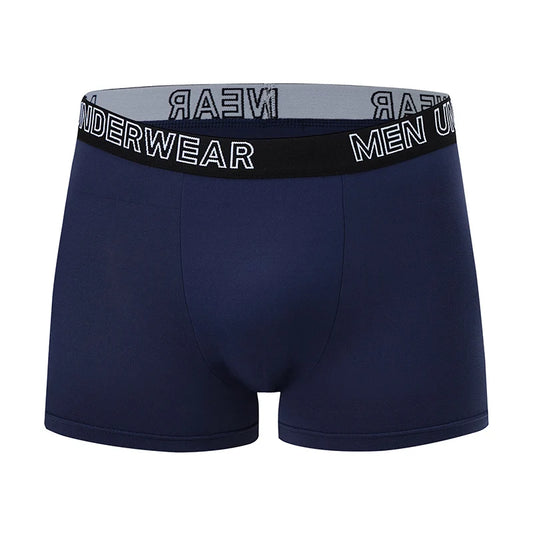 3/4 Pieces Men's Solid Color Casual And Fashionable Underwear Shorts Youth Sports Comfortable Boxer Shorts Sexy Beach Shorts