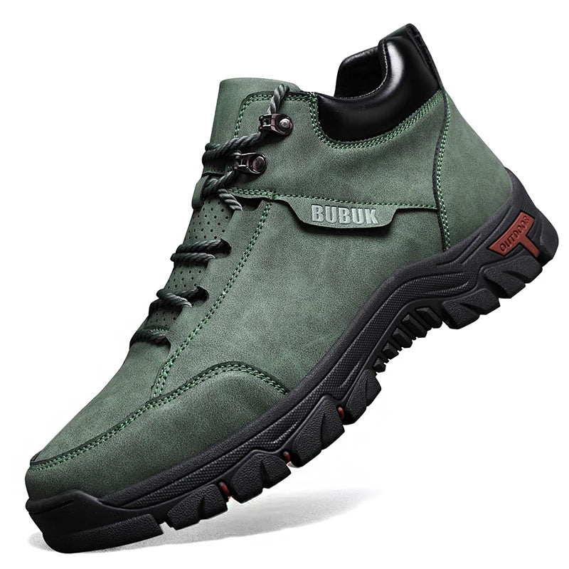 Men's Casual Large-Size Sneakers, Comfortable for All Seasons, Lace-Up Men's Shoes, Non-Slip and Wear-Resistant Hiking Shoes, Walking Shoes, Breathable Uppers, Suitable for Daily Wear, Outdoor Travel, Hiking, Trekking, Busine