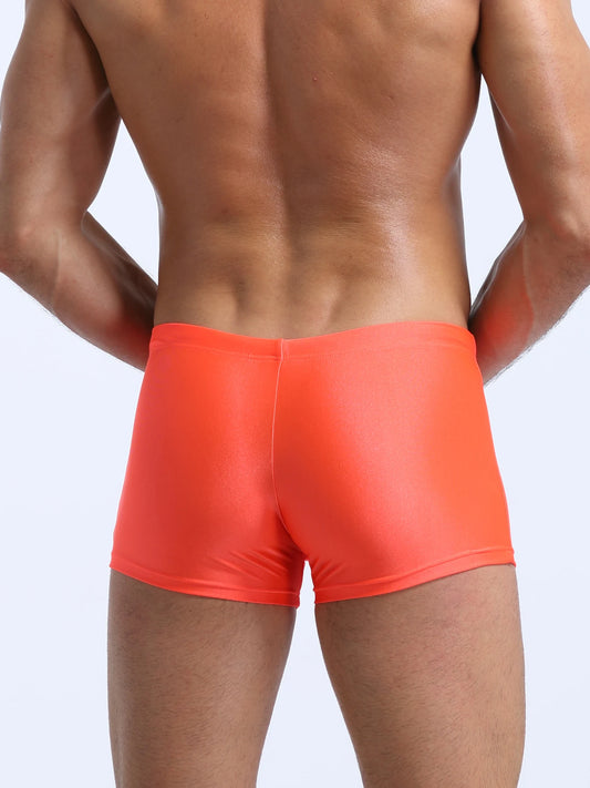 New Mens Swimsuit Sexy Swimwear Man Swimming Shorts Beachwear Sports Suits Surf Board Shorts Mesh Pouch Swim Trunks hombre