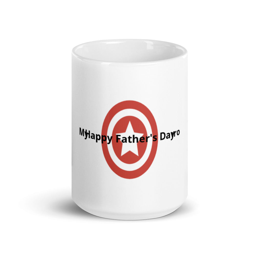 White glossy mug/ Free Shipping