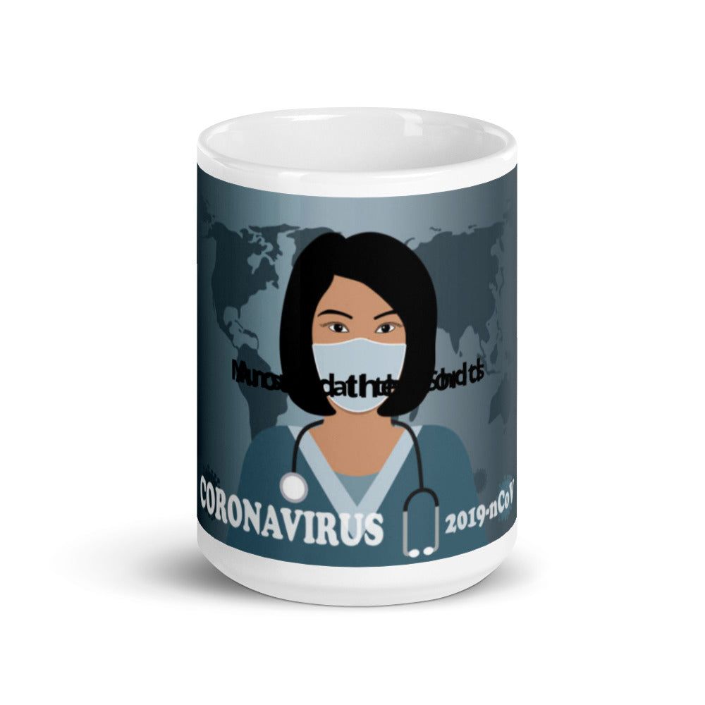 White glossy mug/ Free Shipping