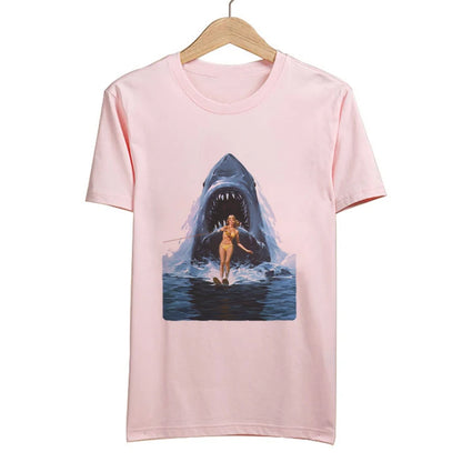 New Summer T-shirt Women Harajuku Vintage Funny Van Gogh Art Oil Painting Lattice Print Jiugongge T Shirt Ulzzang Female T-shirt