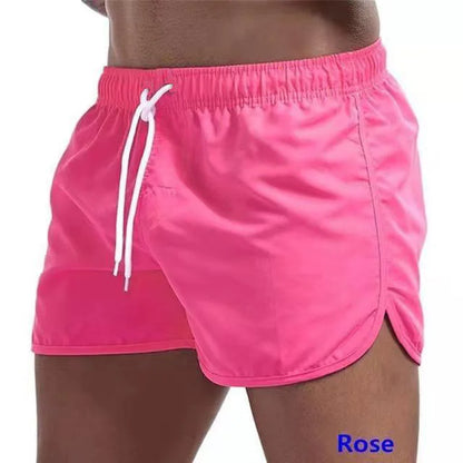 Striped Beach Shorts Men Fashion Swimwear Board Shorts Trunk Gym Fitness Pants Men's Briefs Swimsuit Kids Beachwear Short Boy