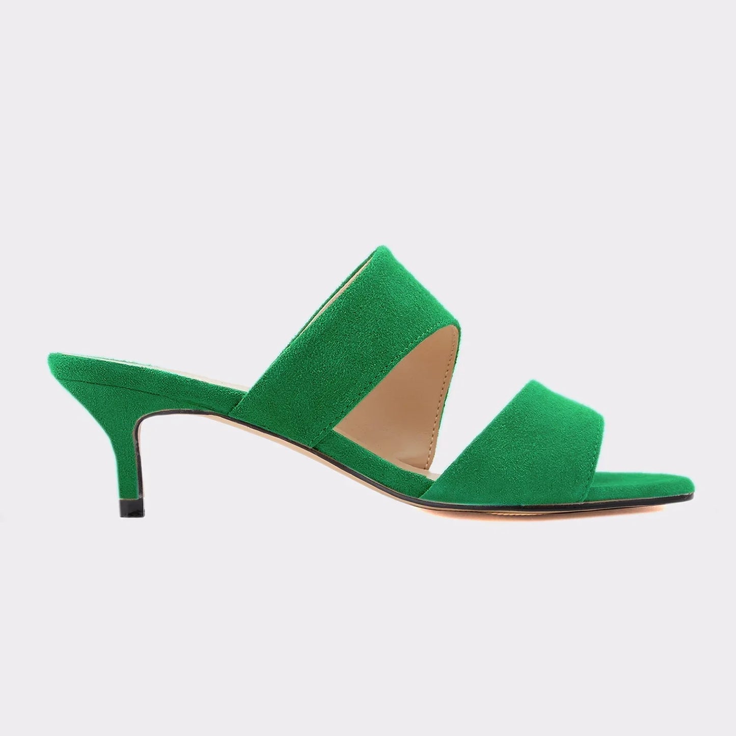 2026 New Women Sandals Casual Fashion 5cm Sexy Thin High Heels Open Toe Summer Slip on Sandal Nude Red Wedding Shoes Plus Size