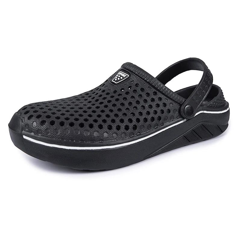 Men Shoes Flat Sandals Men EVA Clog Slippers Summer Slippers Men Garden Shoes Outdoor Beach Clogs Home Slide Slip-on Shoes