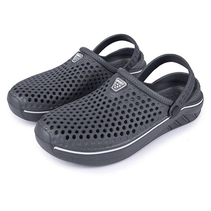 Men Shoes Flat Sandals Men EVA Clog Slippers Summer Slippers Men Garden Shoes Outdoor Beach Clogs Home Slide Slip-on Shoes
