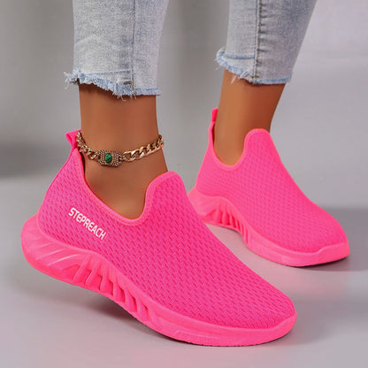 Women's summer breathable mesh flat shoes women's shoes casual sneakers shoes, clearance free shipping