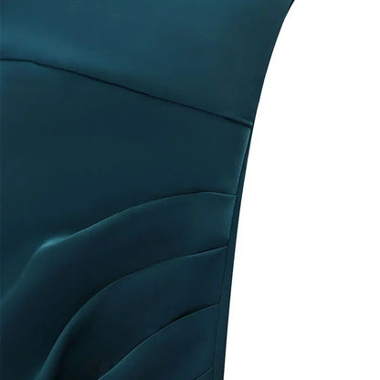 Women Sling Dresses Solid Sexy Backless Elegant Dress Summer Streetwear Fashion Zippers Casual Slim Lady Split Dresses Clothing