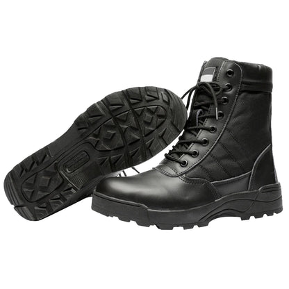 Desert Combat Boots Lace Up Outdoor Hiking Boots Breathable Hunting Training Boots High-top Lightweight Non-Slip for Men