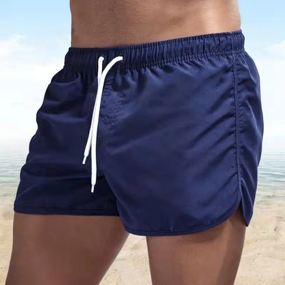 Striped Beach Shorts Men Fashion Swimwear Board Shorts Trunk Gym Fitness Pants Men's Briefs Swimsuit Kids Beachwear Short Boy