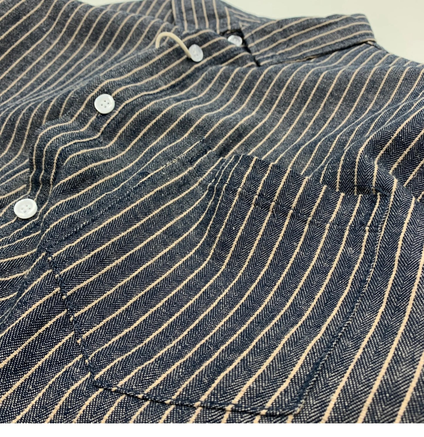 55% Linen 45% Cotton Vintage Striped Shirts for Men American Casual Retro Loose Blouses 2024 Spring Autumn Long Sleeve Male Tops
