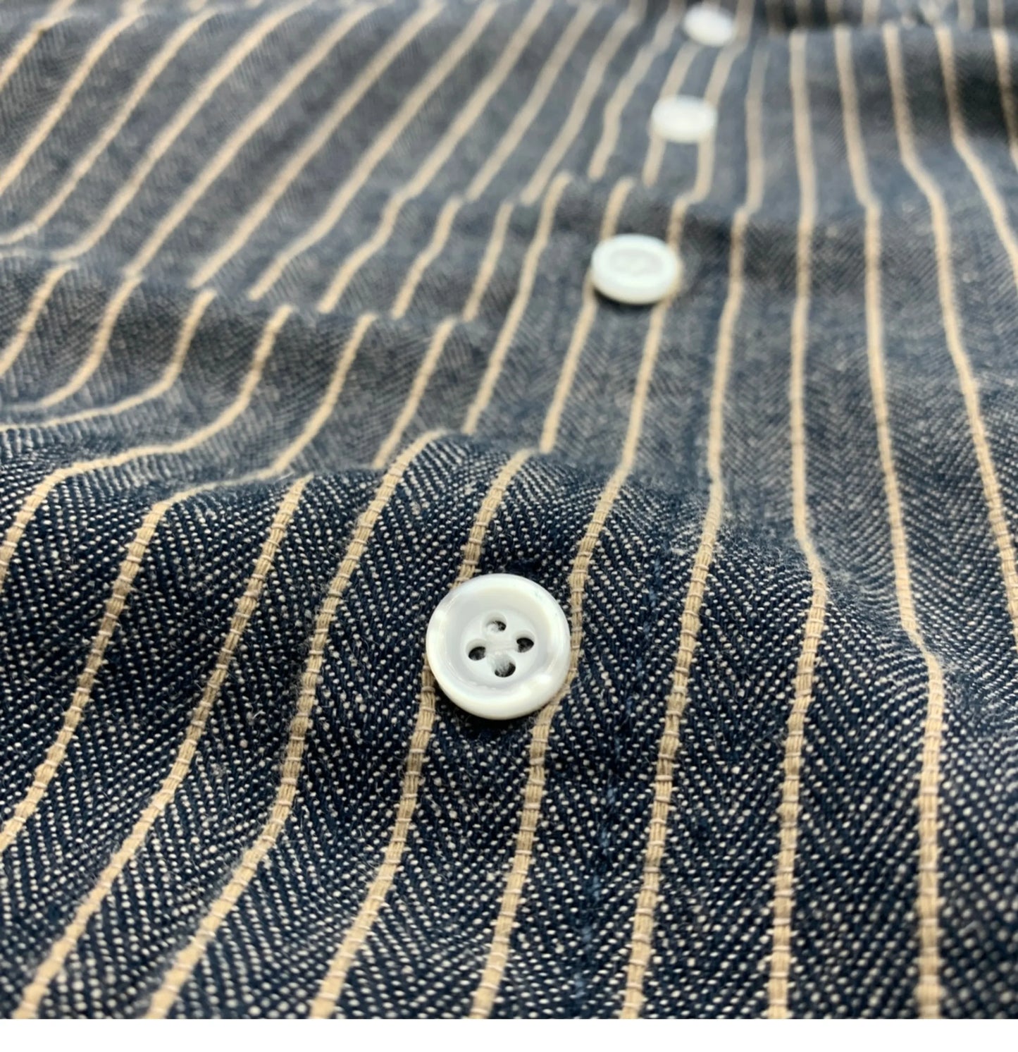 55% Linen 45% Cotton Vintage Striped Shirts for Men American Casual Retro Loose Blouses 2024 Spring Autumn Long Sleeve Male Tops