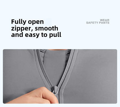 Spring and Summer New Sleeveless Vest Women's Yoga Jacket Slimming Stretch Slim Sports Jacket Standing Collar Zipper Top Fitness