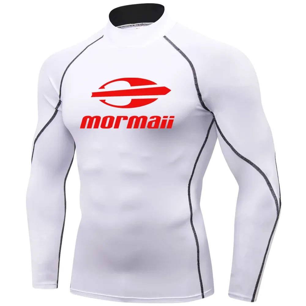 Men Swimsuit Swimming T-shirt Beach UV Protection Swimwear Rash Guard Long Sleeve Surfing Diving Swimsuit Surf T-shirt Rashguard