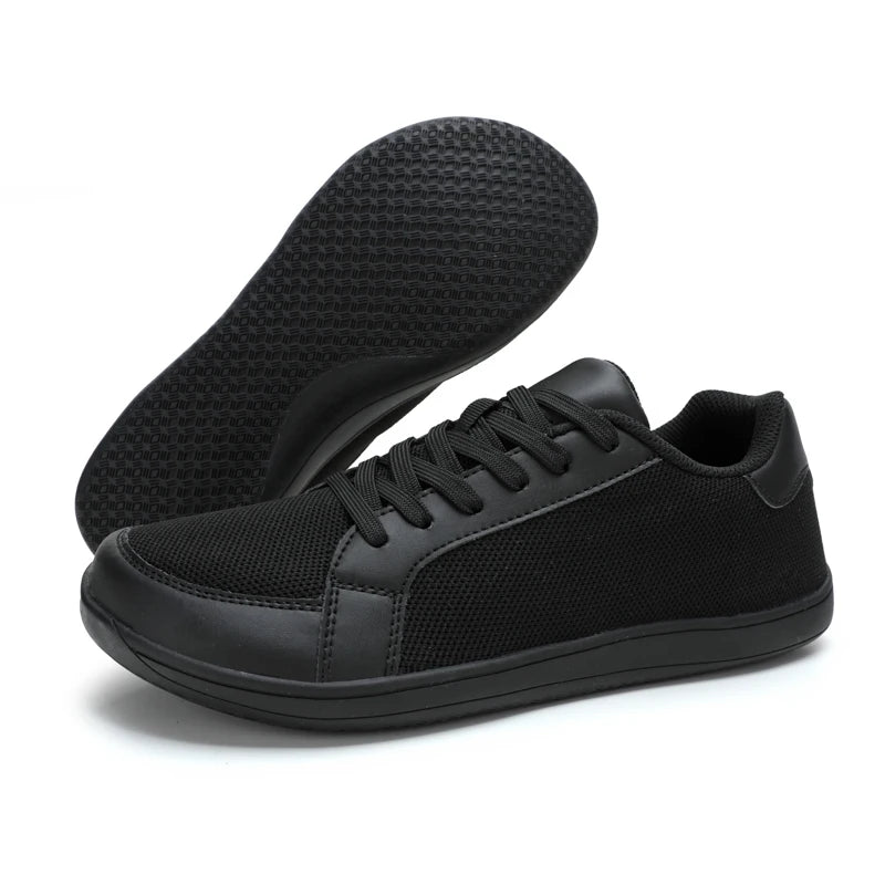 Wide-Toe-Box Barefoot Shoes for Men Outdoor Trail Running Minimalist Men Shoes for Women Breathable Sneakers for Unisex