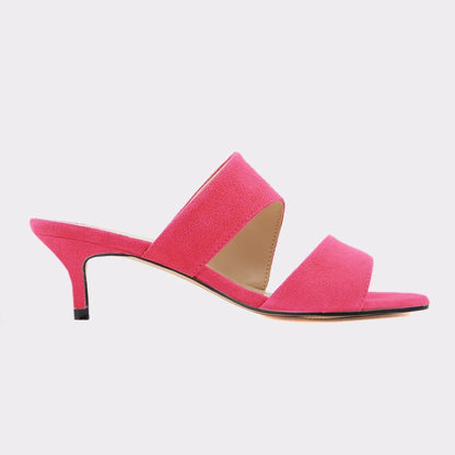 2026 New Women Sandals Casual Fashion 5cm Sexy Thin High Heels Open Toe Summer Slip on Sandal Nude Red Wedding Shoes Plus Size