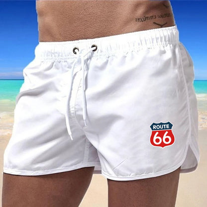 Shorts For Men1 Summer Men's Swimwear Shorts Brand Beachwear Sexy Swim Trunks Men Swimsuit Low Waist Breathable Beach Wear