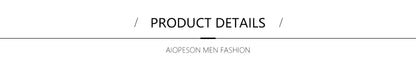 AIOPESON 2023 New Autumn Cotton Men's Oxford Shirt Long Sleeve Button Down Social Business Casual Shirts for Men