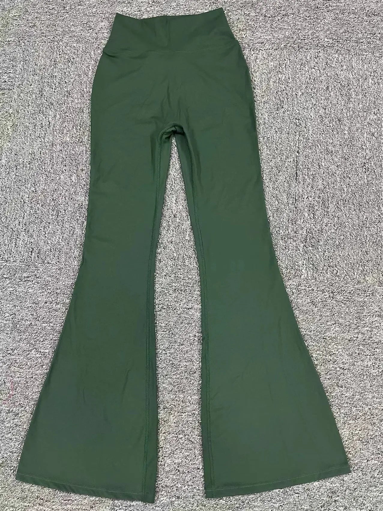 High Waist Sporty Flare Leggings Trousers Women Trends Scrunch Bum Leggings for Fitness Yoga Pants Gym Tights Push Up Red Black