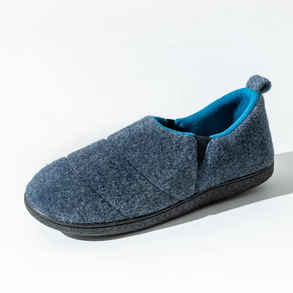 Smile PoP Winter Fuzzy Men Shoes Outdoor Warm Antiskid House Shoes Classic Unisex Fur Men Shoes Indoor Soft Plush Shoes For Men