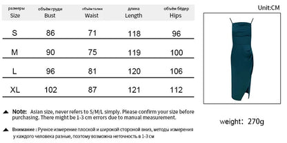 Women Sling Dresses Solid Sexy Backless Elegant Dress Summer Streetwear Fashion Zippers Casual Slim Lady Split Dresses Clothing