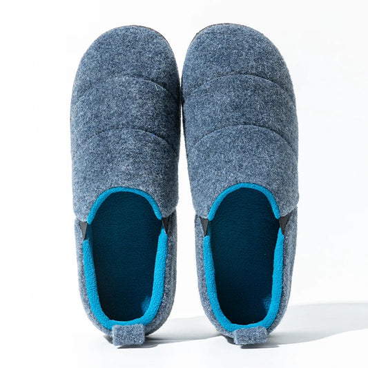 Smile PoP Winter Fuzzy Men Shoes Outdoor Warm Antiskid House Shoes Classic Unisex Fur Men Shoes Indoor Soft Plush Shoes For Men