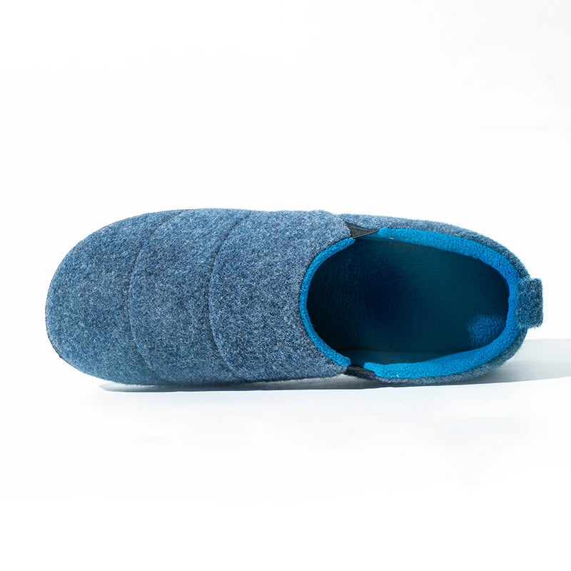 Smile PoP Winter Fuzzy Men Shoes Outdoor Warm Antiskid House Shoes Classic Unisex Fur Men Shoes Indoor Soft Plush Shoes For Men