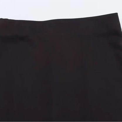 HXAO Skirt 2 Piece Set Halter Crop Top Women Long Skirt Outfit Ruched Tight Pencil Skirt And Top Two Piece Set Summer Set 088
