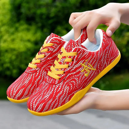 Adult Tai Chi Shoes Colorful Performance Sports Leisure Rubber Upgraded Version Unisex Martial Arts Competition Shoes