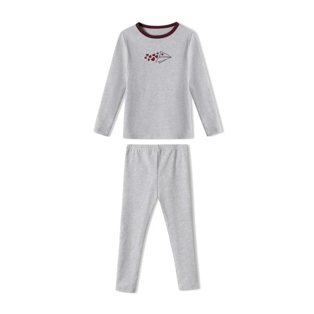 Boutique Family Pajamas Two Piece Set Girls Boys Homewear Matching Clothes Cotton Fabric Embroidery Design Sleepwear Outfits