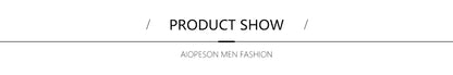 AIOPESON 2023 New Autumn Cotton Men's Oxford Shirt Long Sleeve Button Down Social Business Casual Shirts for Men