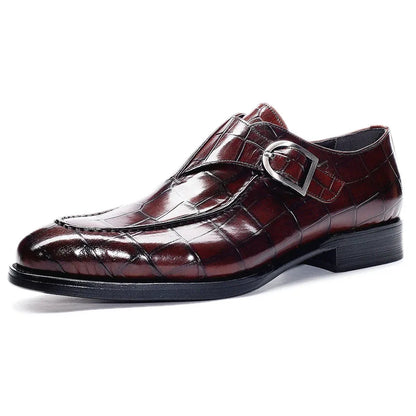 2022 New Classic Business Flat Shoes Men Designer Formal Dress Leather Shoes Men's Loafers Valentine Gifts Shoes Men Dress Shoes