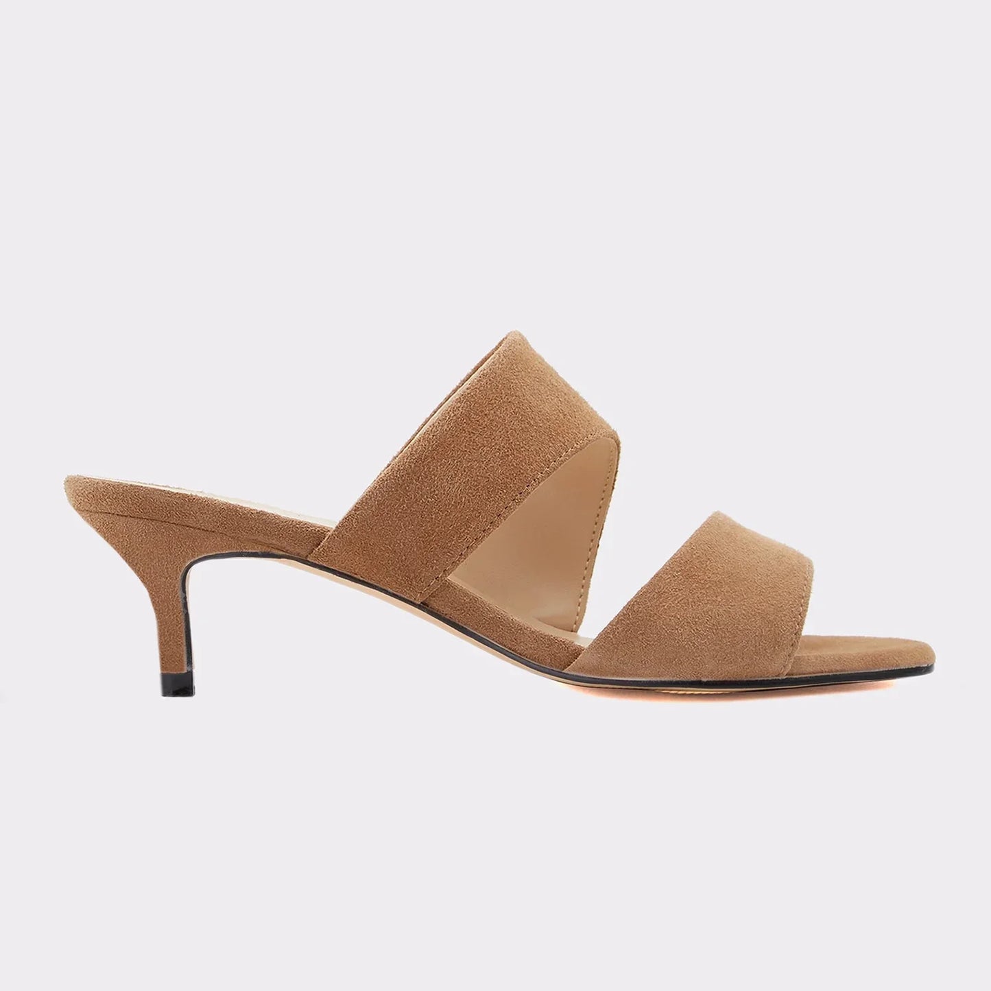 2026 New Women Sandals Casual Fashion 5cm Sexy Thin High Heels Open Toe Summer Slip on Sandal Nude Red Wedding Shoes Plus Size
