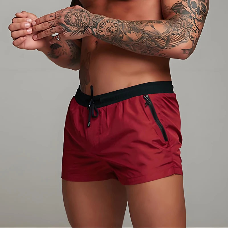 New Summer Board Shorts Mens Swim Beach Shorts Boxer Swimming Trunks Men Swimsuit Board Short Swimming De Bain Femme