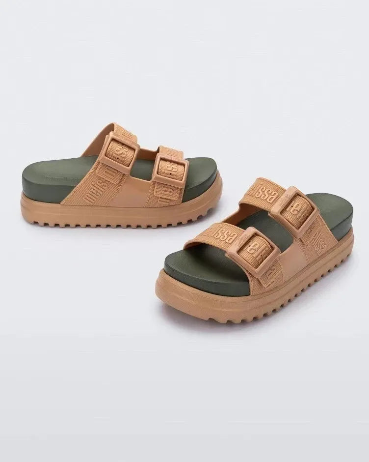 New Style Summer Melissas EVA Out Sole Sandals Women Platform Roma Jelly Shoes Fashion Ladies Thick Sole Beach Sandals