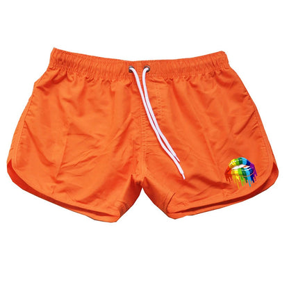 Summer Men's Swimwear Shorts Beachwear Sexy Swim Trunks Men Swimsuit Low Waist Breathable Beach Surfing