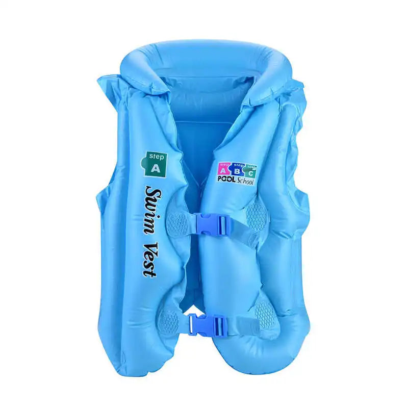 Inflatable Swimming ABC Life Jacket Buoyancy Safety Jackets Boat Drifting Lifesaving Waistcoat Swimsuit Boy Children's Life Vest