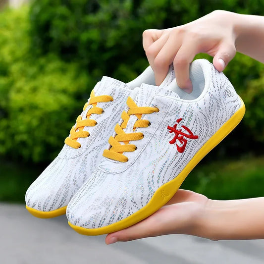 Adult Tai Chi Shoes Colorful Performance Sports Leisure Rubber Upgraded Version Unisex Martial Arts Competition Shoes