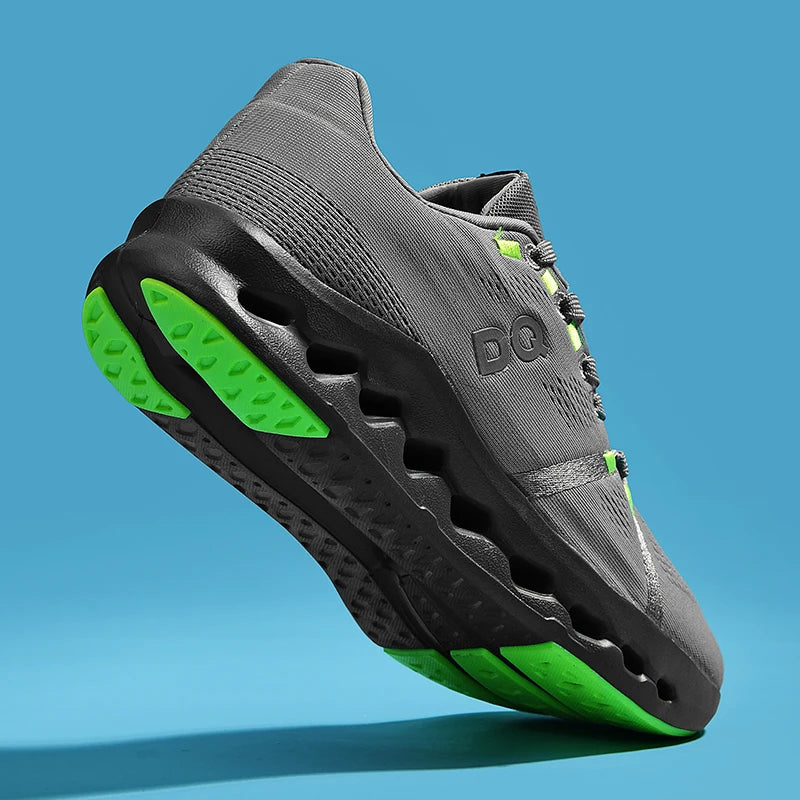 Men Casual Sport Shoes Air Cushion Running Shoes Breathable Marathon Running Sneakers Athletic Jogging Trainer Walking Shoes