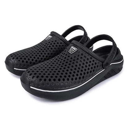 Men Shoes Flat Sandals Men EVA Clog Slippers Summer Slippers Men Garden Shoes Outdoor Beach Clogs Home Slide Slip-on Shoes