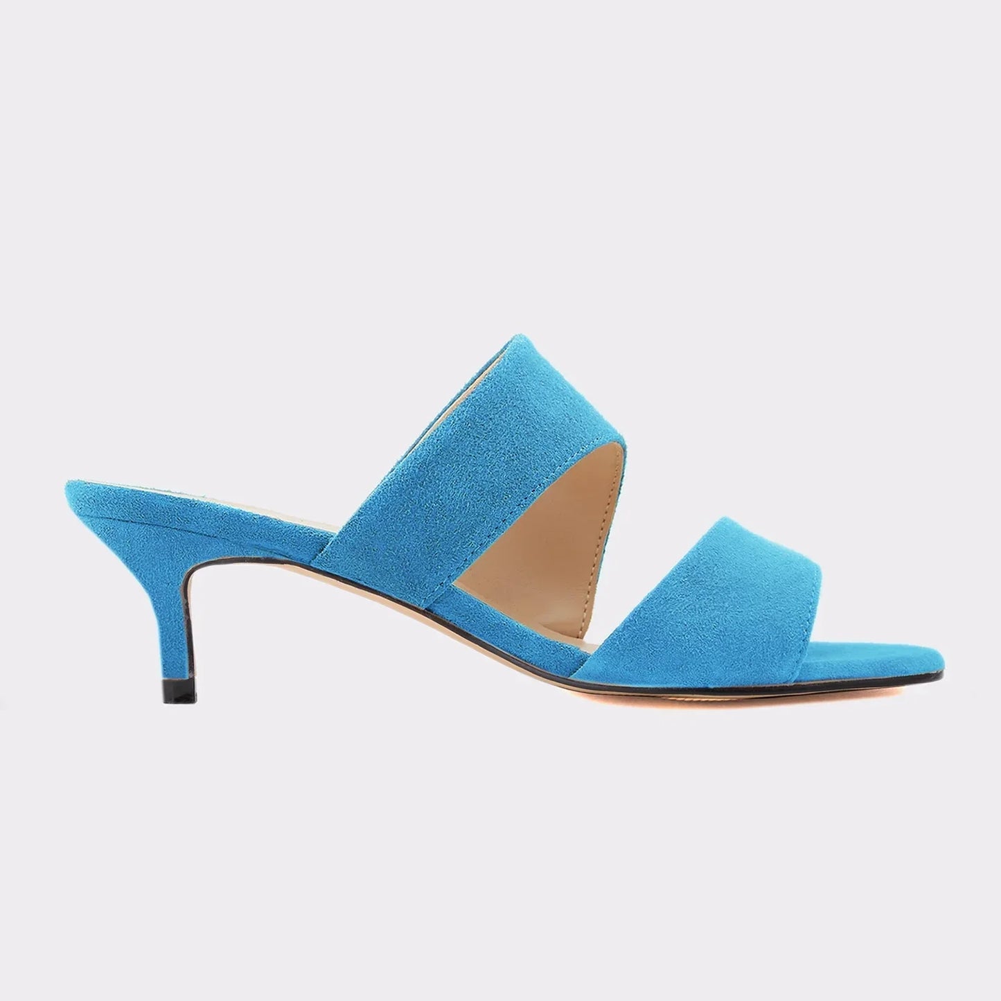 2026 New Women Sandals Casual Fashion 5cm Sexy Thin High Heels Open Toe Summer Slip on Sandal Nude Red Wedding Shoes Plus Size