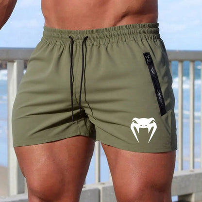 Men's Swimming Trunks Fashion Summer Swimwear Men Summer Snake Print Beach Shorts Swimming Shorts Boxer Trunks Men Swimsuit