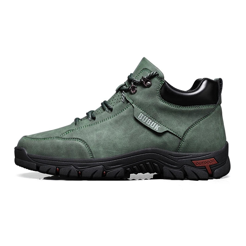 Men's Casual Large-Size Sneakers, Comfortable for All Seasons, Lace-Up Men's Shoes, Non-Slip and Wear-Resistant Hiking Shoes, Walking Shoes, Breathable Uppers, Suitable for Daily Wear, Outdoor Travel, Hiking, Trekking, Busine