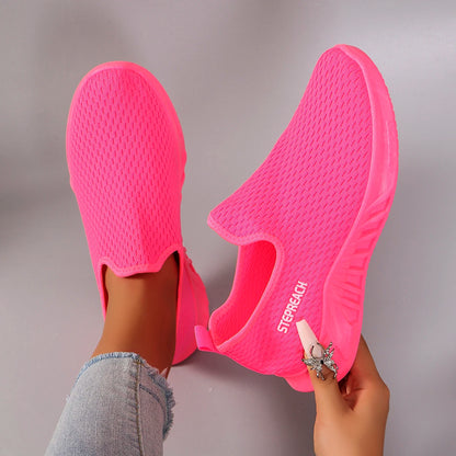 Women's summer breathable mesh flat shoes women's shoes casual sneakers shoes, clearance free shipping