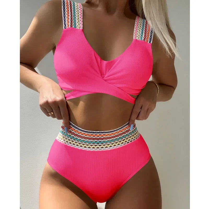 Sexy White Bikinis 2025 Women's Swimwear Push Up Female Swimsuit Swimming Bathing Suits Brazilian Bikini Set Beachwear Bather