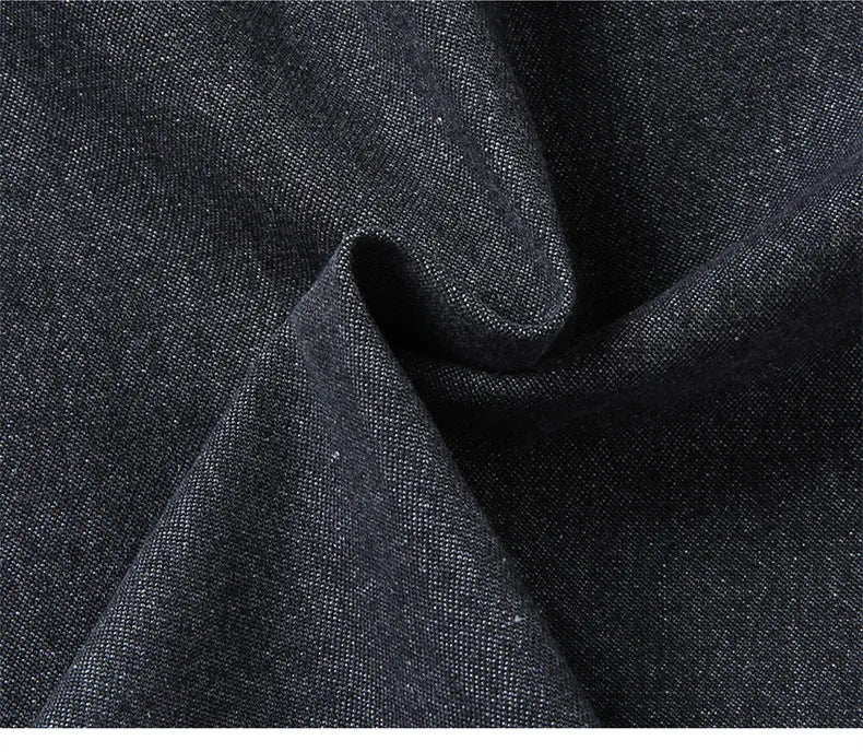 New Autumn Cotton Denim Shirts Men Slim Fit Smart Casual Solid Color Long Sleeve Mens Jeans Shirt  Fashion Male Shirt Black Blu