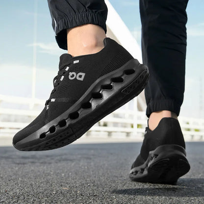Men Casual Sport Shoes Air Cushion Running Shoes Breathable Marathon Running Sneakers Athletic Jogging Trainer Walking Shoes