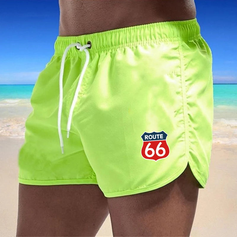 Shorts For Men1 Summer Men's Swimwear Shorts Brand Beachwear Sexy Swim Trunks Men Swimsuit Low Waist Breathable Beach Wear