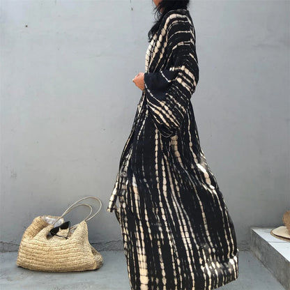 New 11 Colors Printed Long Sleeve With Belt Tunic Beach Cover Up Cover-ups Beach Dress Beach Wear Beachwear Female Women V4521